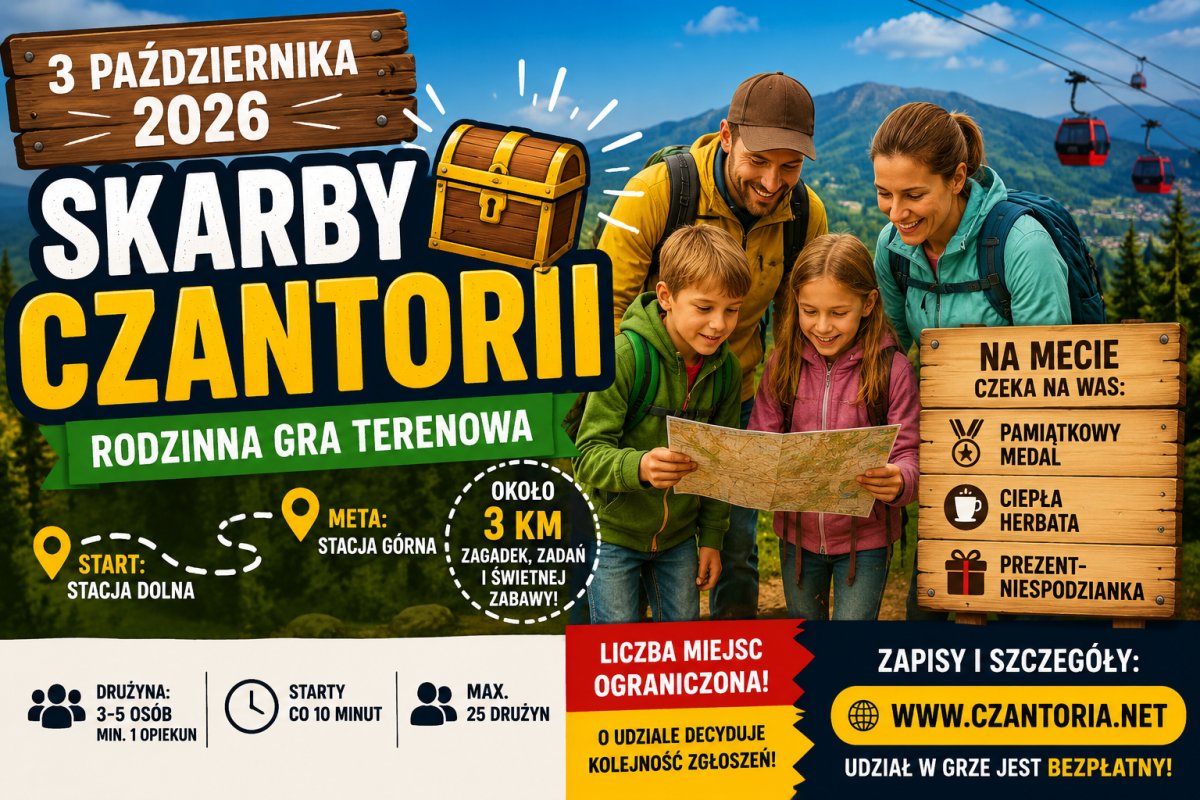 Skarby Czantorii. Rodzinna gra terenowa już 3 października
